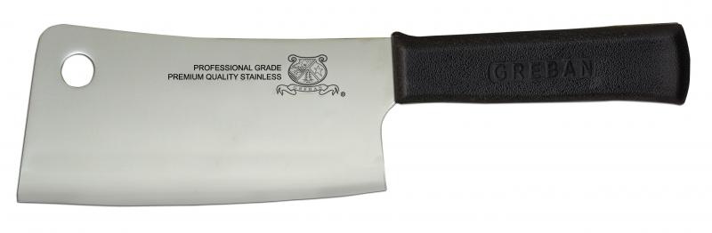6-inch Stainless Steel Cleaver with Polypropylene Handle 1 6-inch Stainless Steel Cleaver with Polypropylene Handle